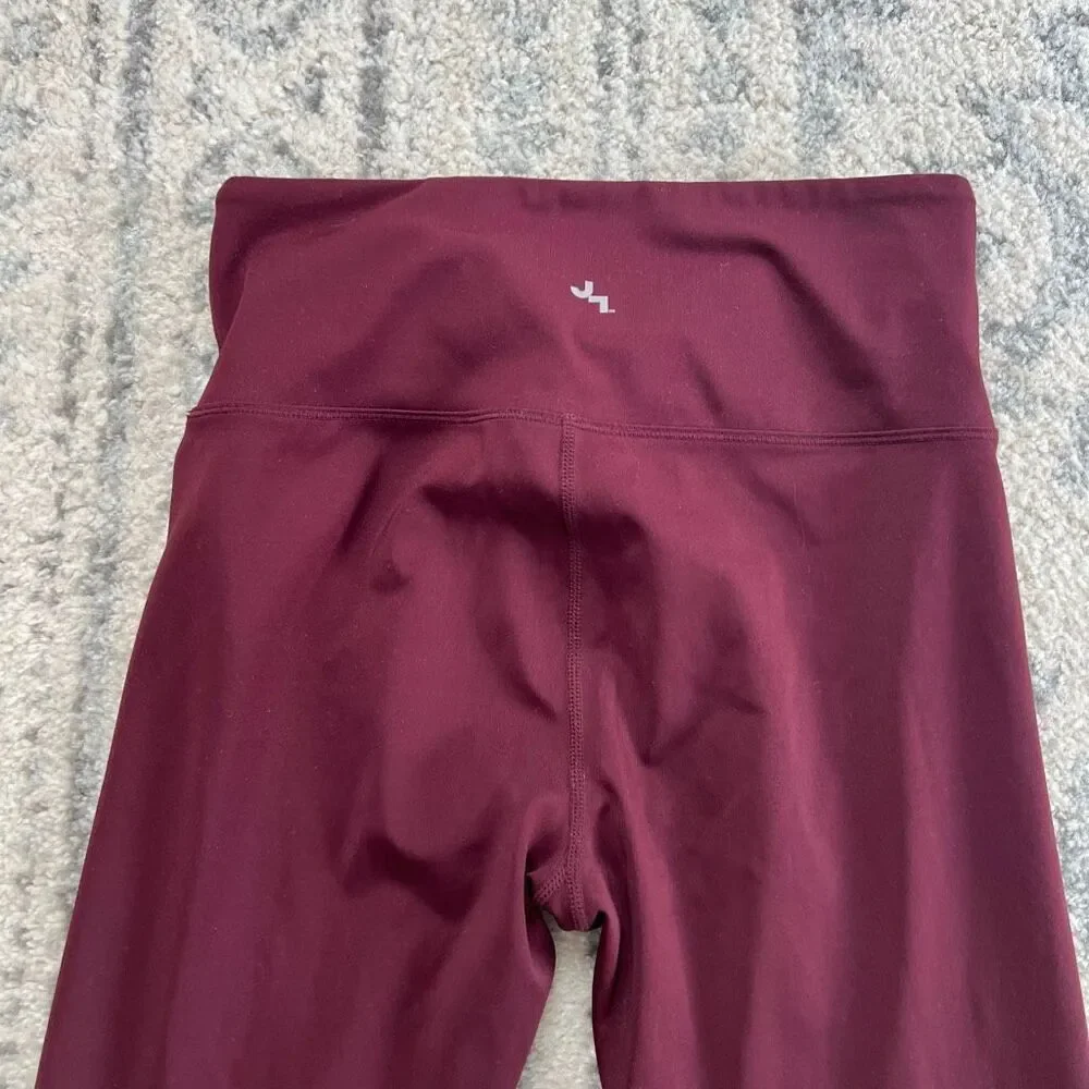 JoyLab Maroon Leggings with Cutouts